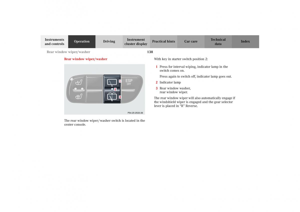 Mercedes Benz G Class W463 owners manual / page 141