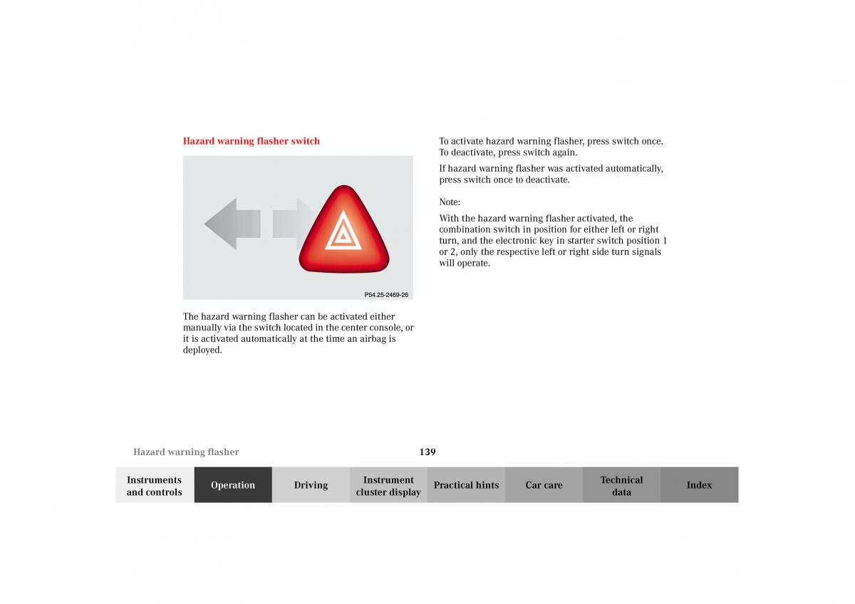 Mercedes Benz G Class W463 owners manual / page 142