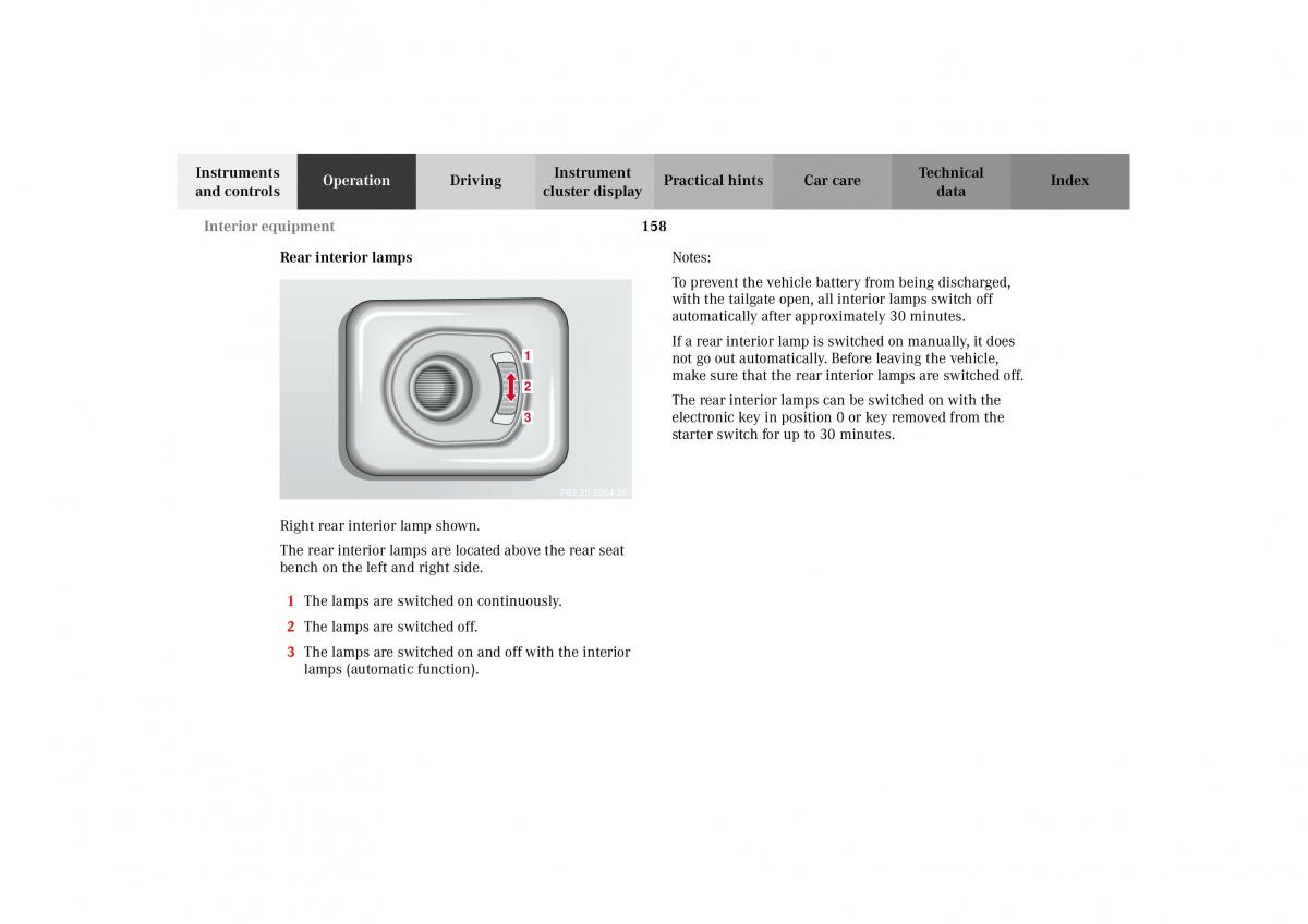 Mercedes Benz G Class W463 owners manual / page 161