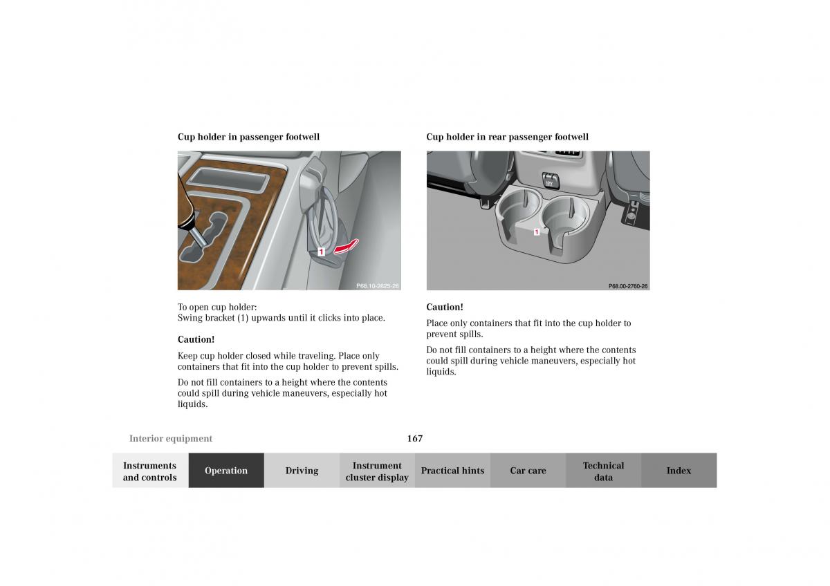 Mercedes Benz G Class W463 owners manual / page 170