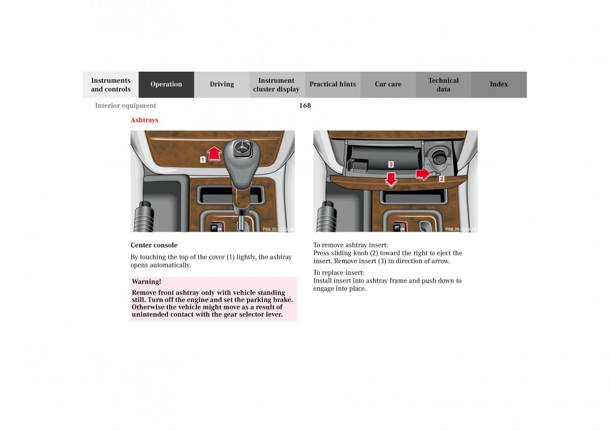 Mercedes Benz G Class W463 owners manual / page 171