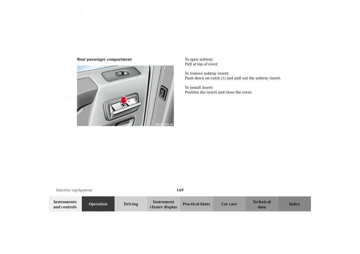 Mercedes Benz G Class W463 owners manual / page 172