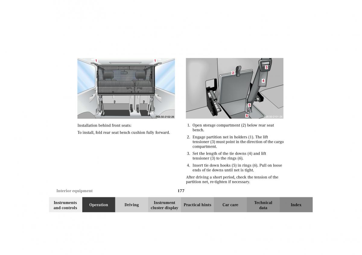 Mercedes Benz G Class W463 owners manual / page 180