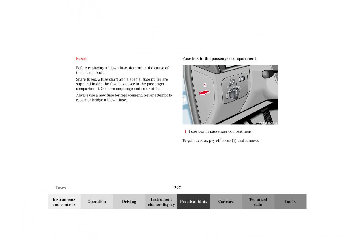 Mercedes Benz G Class W463 owners manual / page 300