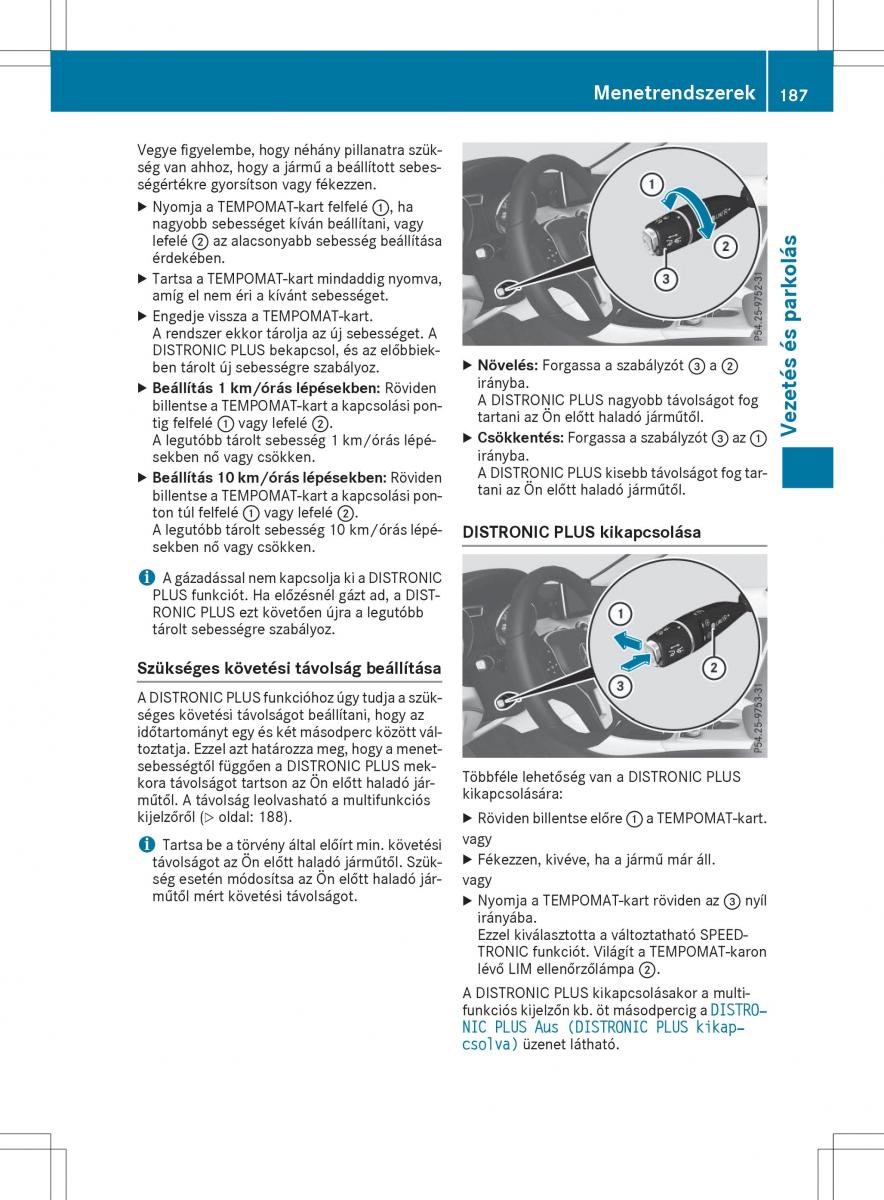 Mercedes GLA X156 kezelesi utmutato / page 187