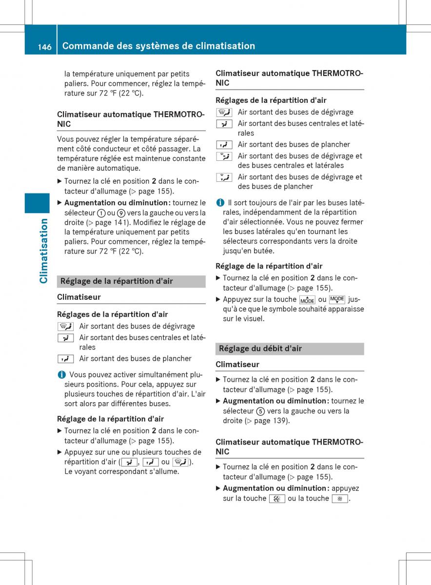 Mercedes GLA X156 manuel du proprietaire / page 148