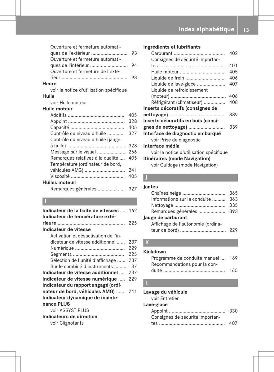 Mercedes GLA X156 manuel du proprietaire / page 15