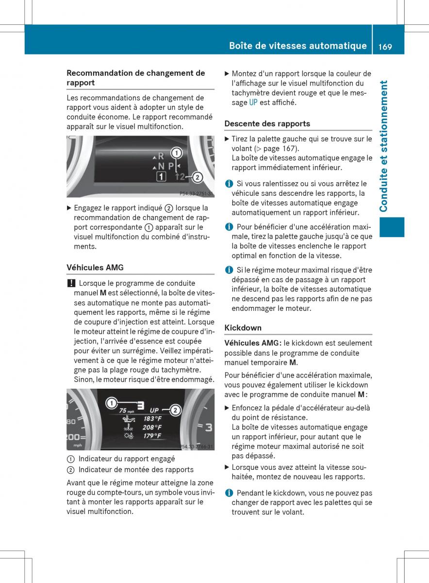 Mercedes GLA X156 manuel du proprietaire / page 171