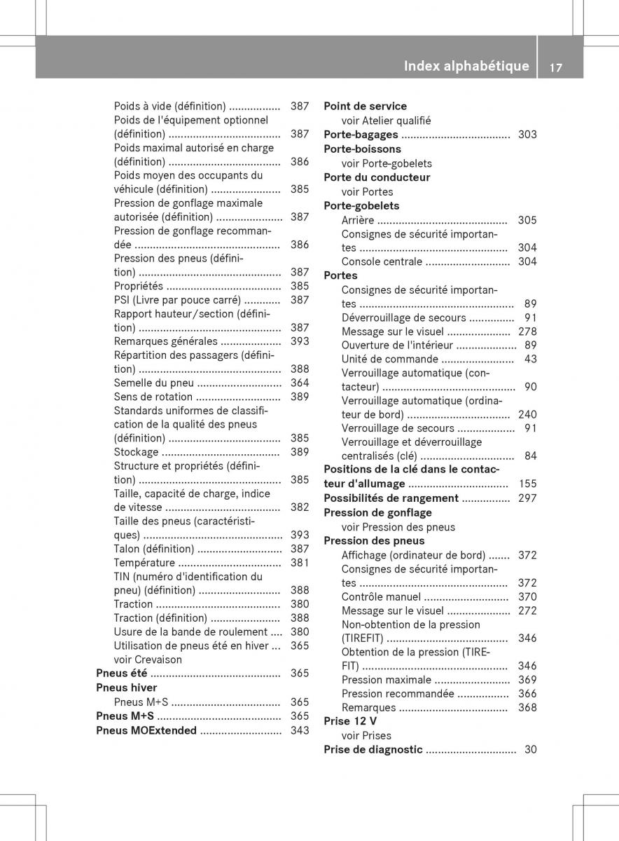 Mercedes GLA X156 manuel du proprietaire / page 19