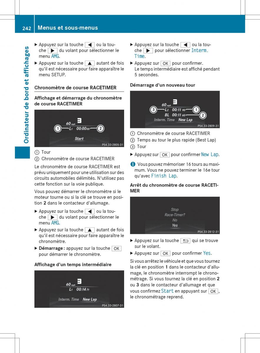 Mercedes GLA X156 manuel du proprietaire / page 244