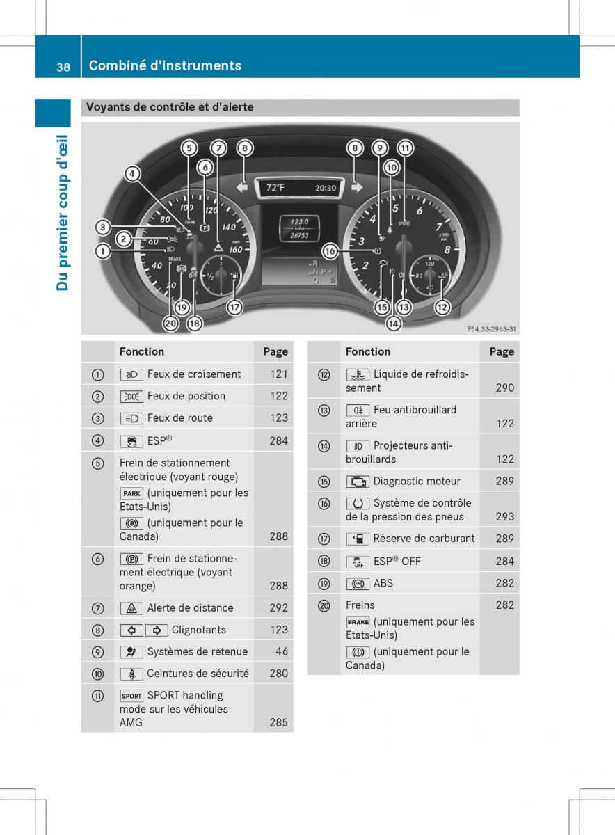 Mercedes GLA X156 manuel du proprietaire / page 40