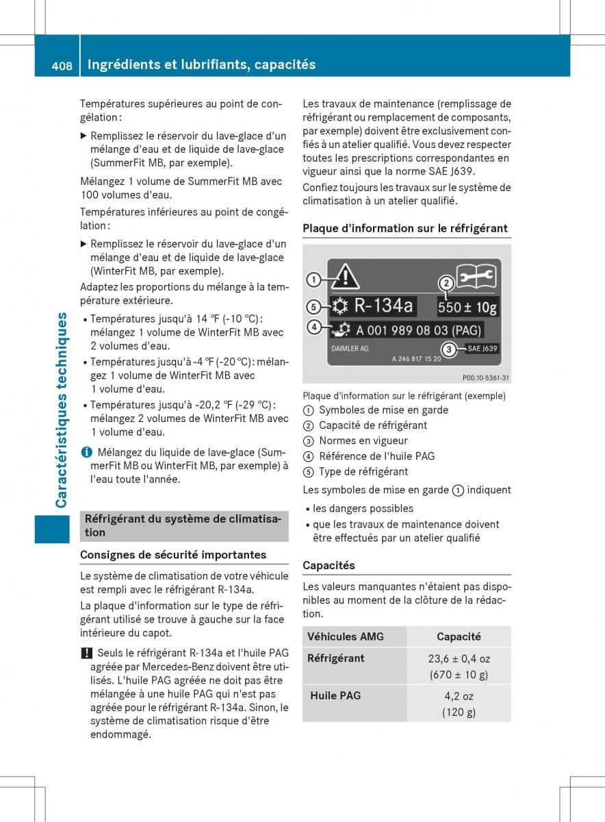 Mercedes GLA X156 manuel du proprietaire / page 410