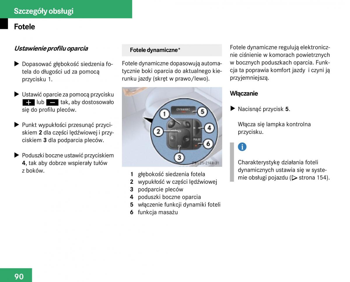 Mercedes Benz E Class W211 instrukcja obslugi / page 88