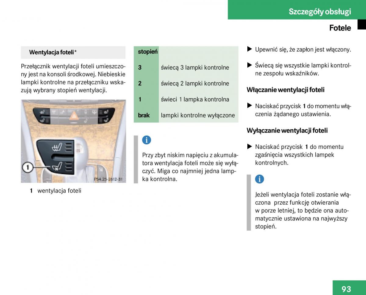 Mercedes Benz E Class W211 instrukcja obslugi / page 91