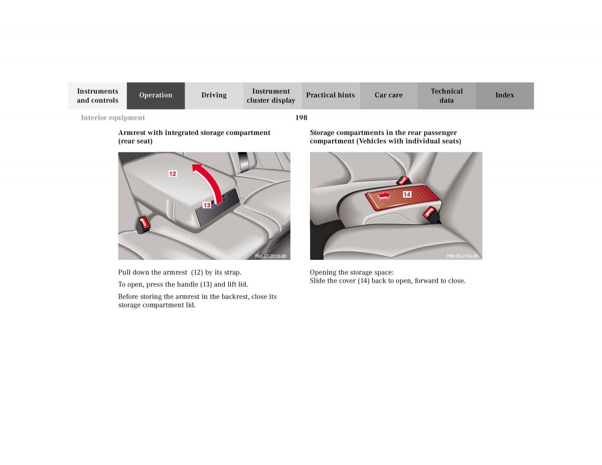 Mercedes Benz S Class W220 owners manual / page 201