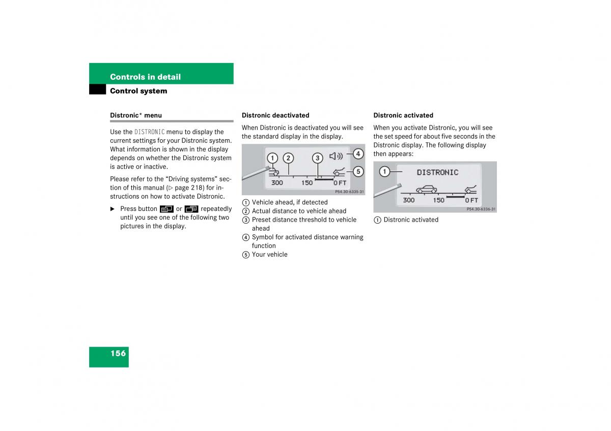 Mercedes Benz S Class W221 owners manual / page 157