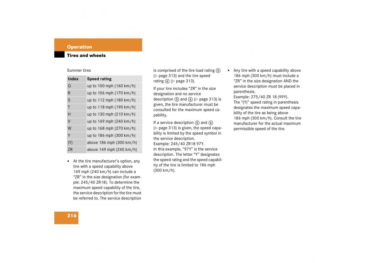 Mercedes Benz S Class W221 owners manual / page 317