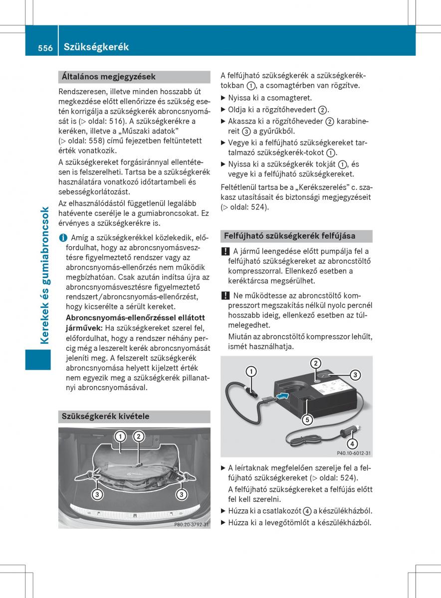 Mercedes Benz S Class W222 kezelesi utmutato / page 558