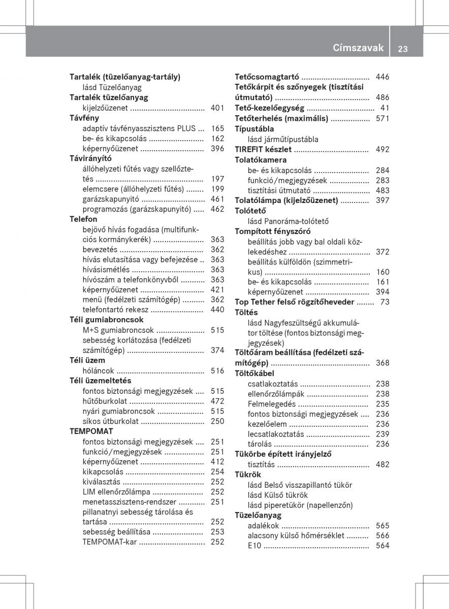 Mercedes Benz S Class W222 kezelesi utmutato / page 25