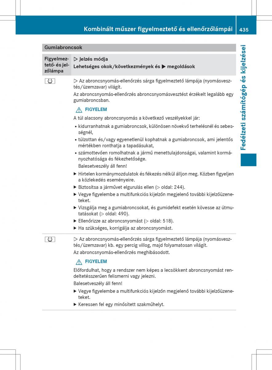 Mercedes Benz S Class W222 kezelesi utmutato / page 437