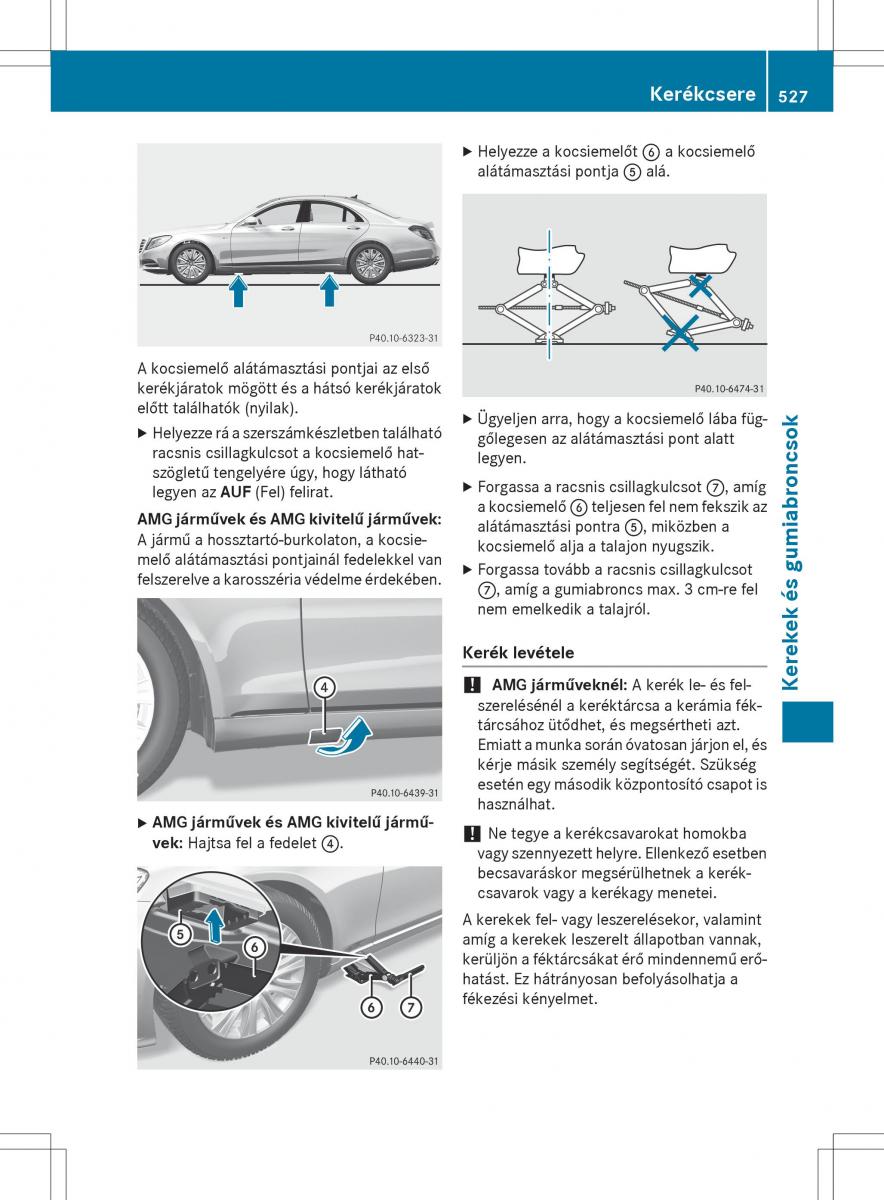 Mercedes Benz S Class W222 kezelesi utmutato / page 529