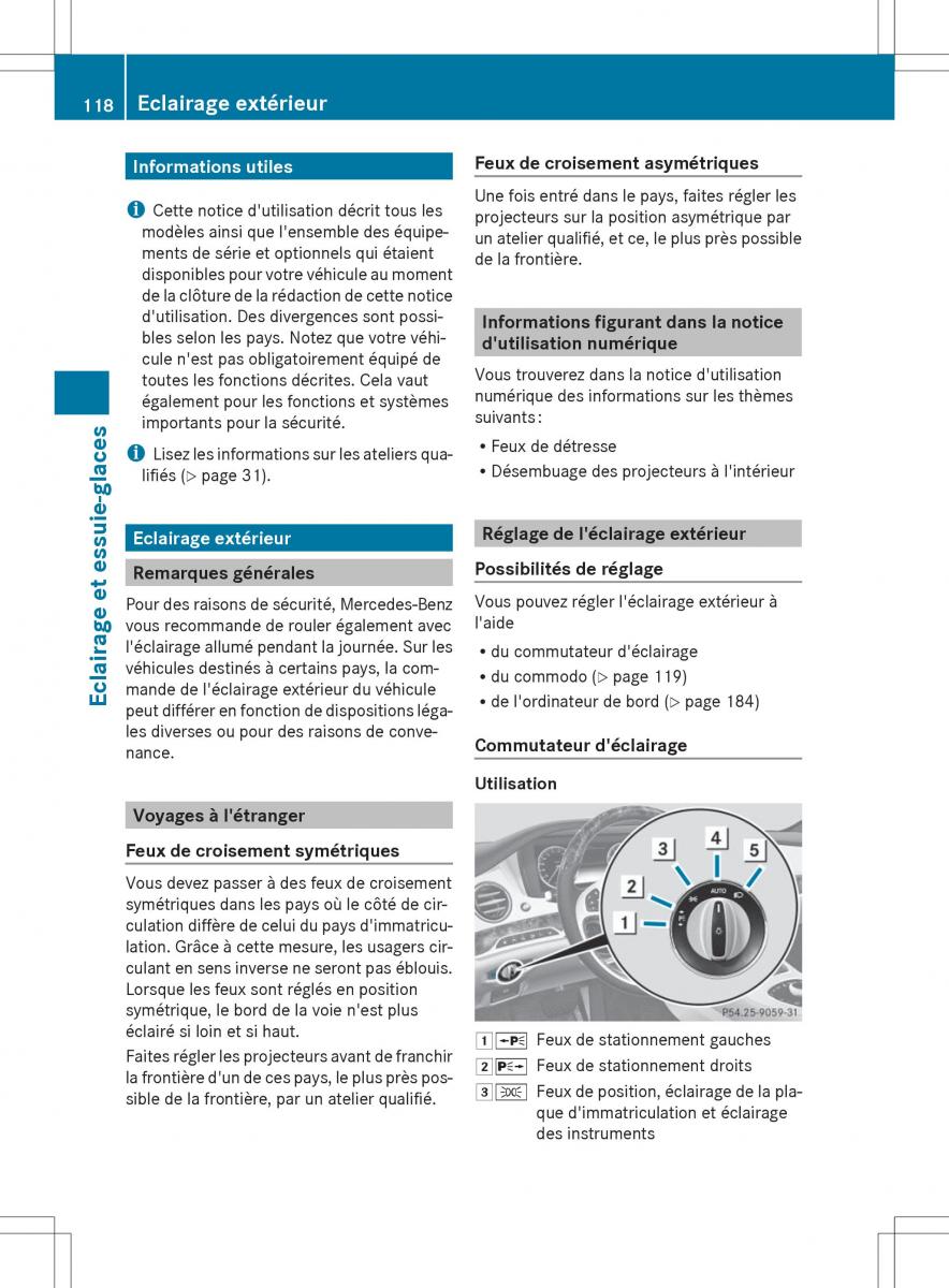 Mercedes Benz S Class W222 manuel du proprietaire / page 120