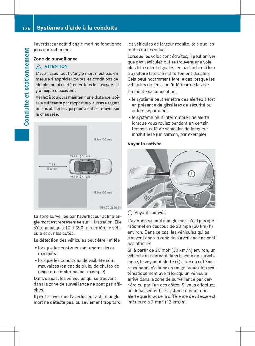 Mercedes Benz S Class W222 manuel du proprietaire / page 178