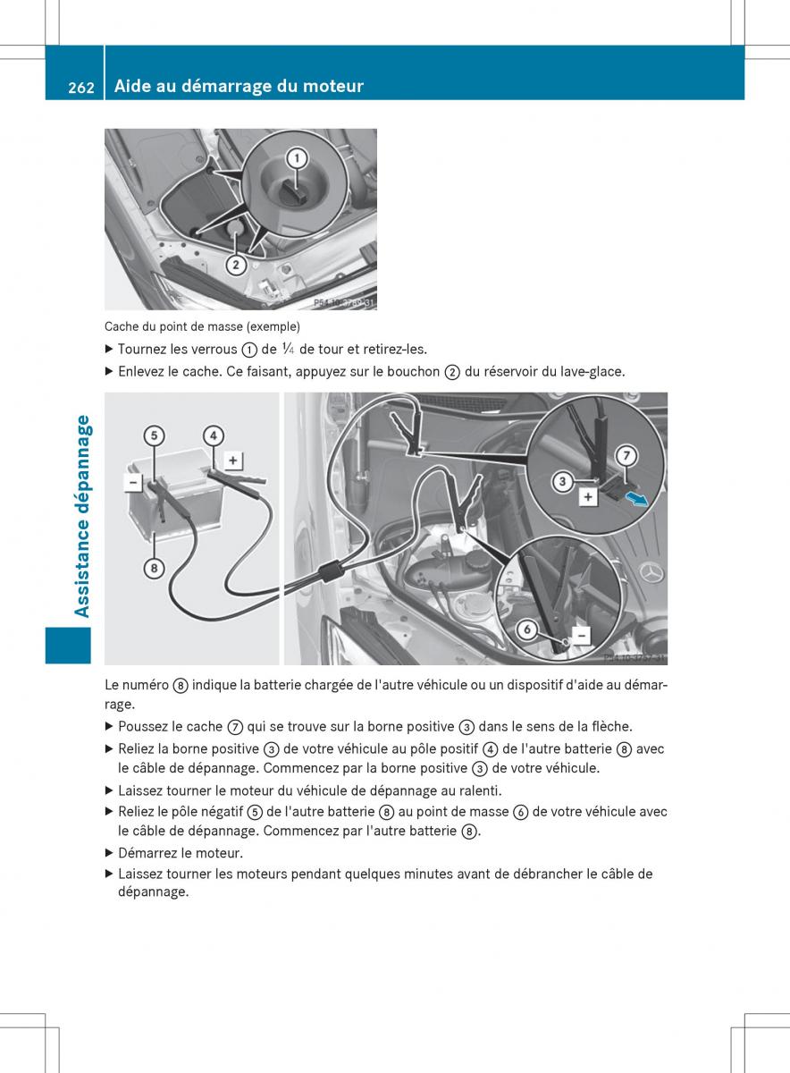 Mercedes Benz S Class W222 manuel du proprietaire / page 264