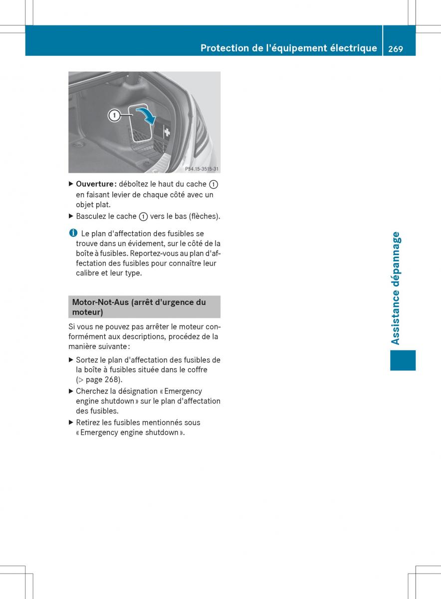 Mercedes Benz S Class W222 manuel du proprietaire / page 271