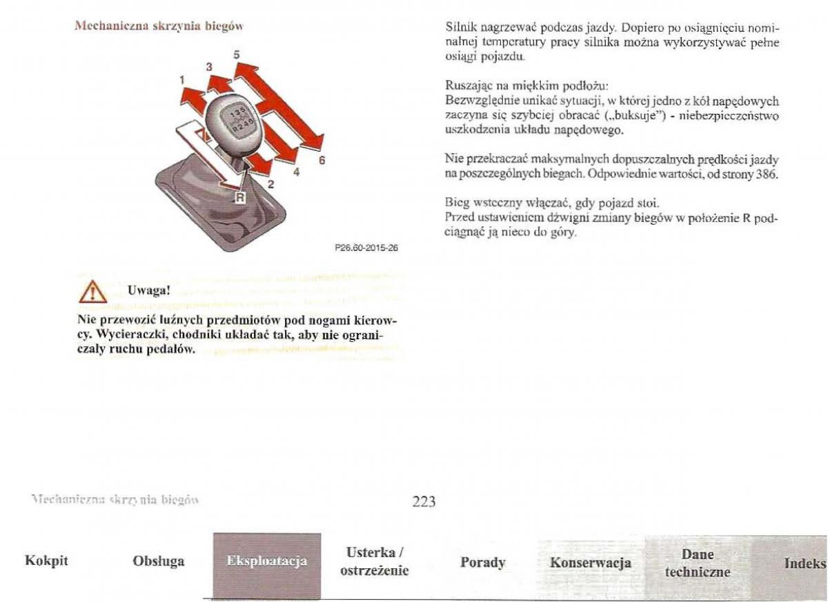 Mercedes Benz E Class W210 instrukcja obslugi / page 222