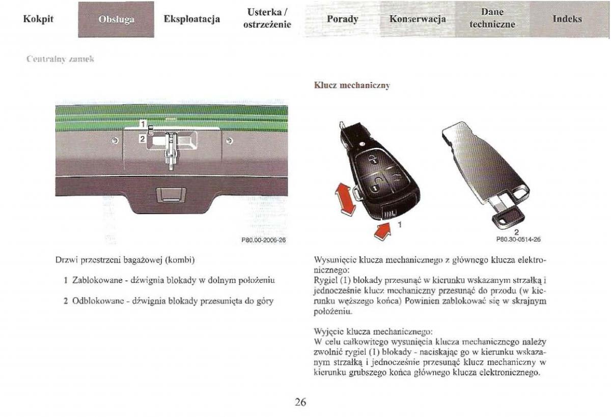 Mercedes Benz E Class W210 instrukcja obslugi / page 27