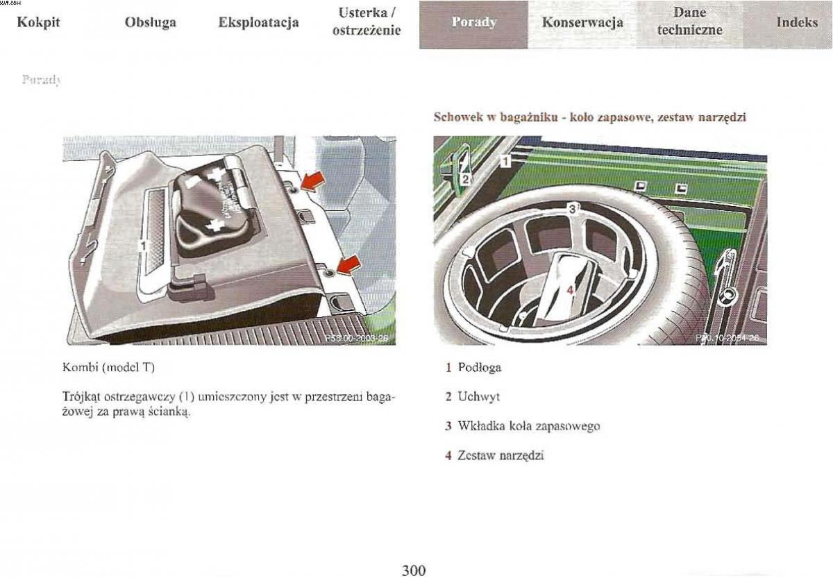 Mercedes Benz E Class W210 instrukcja obslugi / page 298