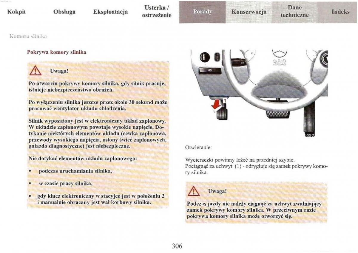 Mercedes Benz E Class W210 instrukcja obslugi / page 304