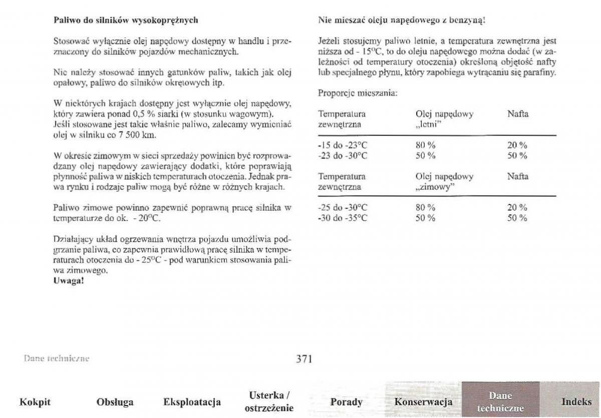 Mercedes Benz E Class W210 instrukcja obslugi / page 369