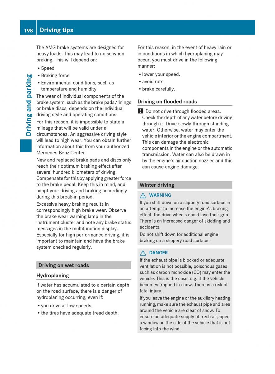 Mercedes Benz S Class W222 owners manual / page 200