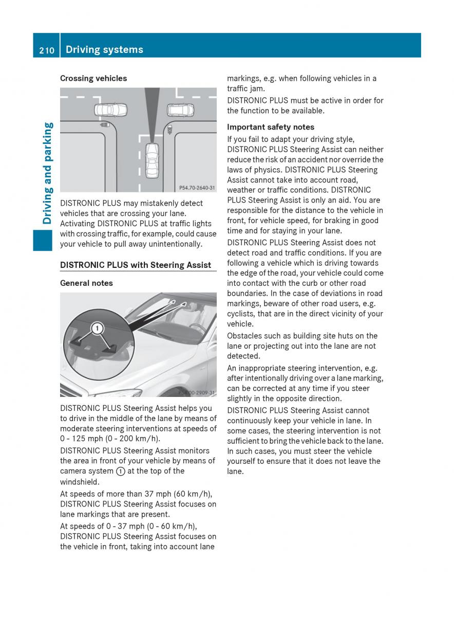 Mercedes Benz S Class W222 owners manual / page 212