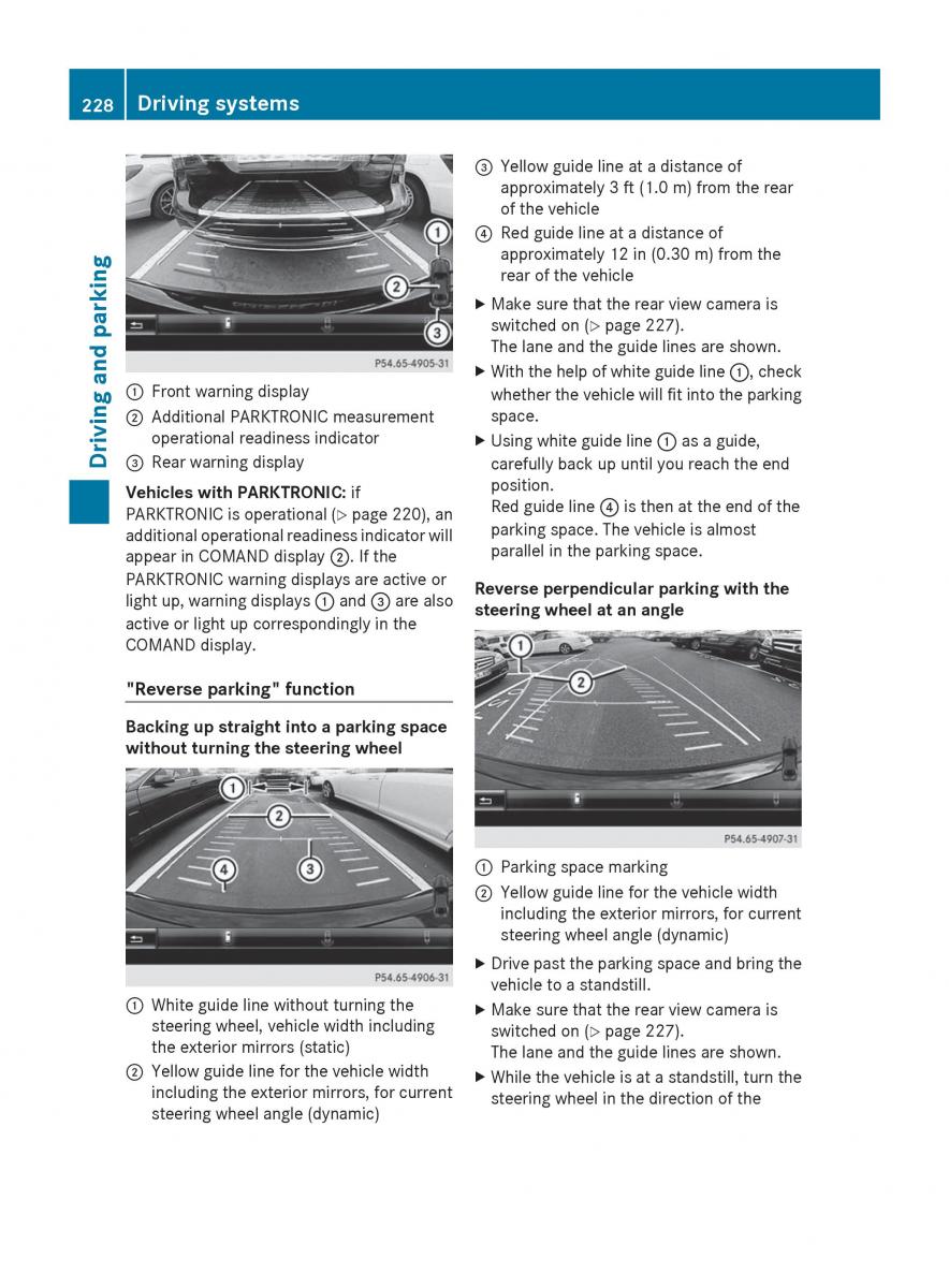 Mercedes Benz S Class W222 owners manual / page 230