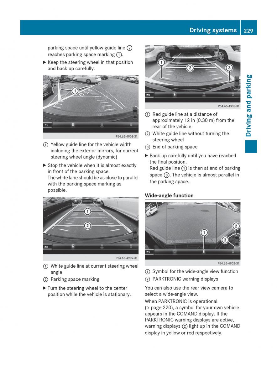 Mercedes Benz S Class W222 owners manual / page 231