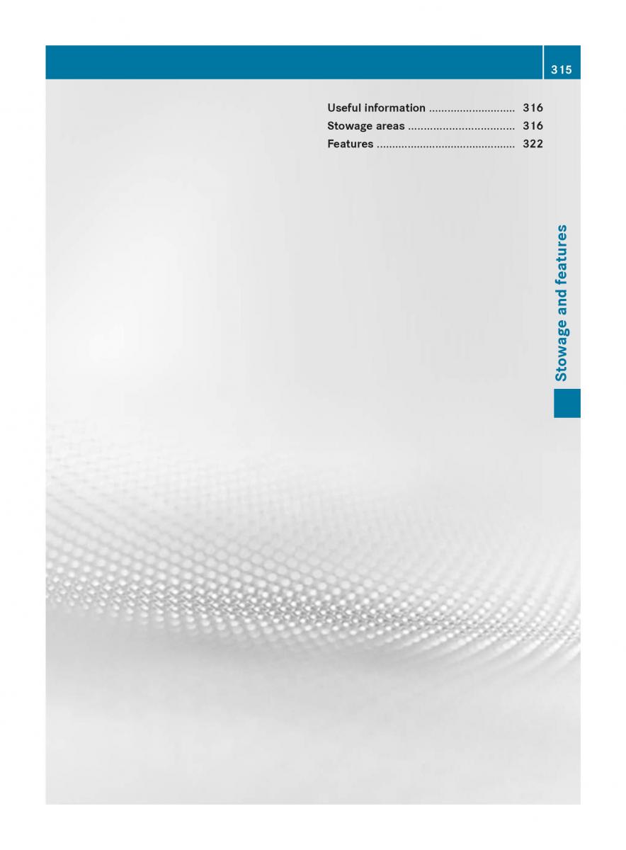 Mercedes Benz S Class W222 owners manual / page 317