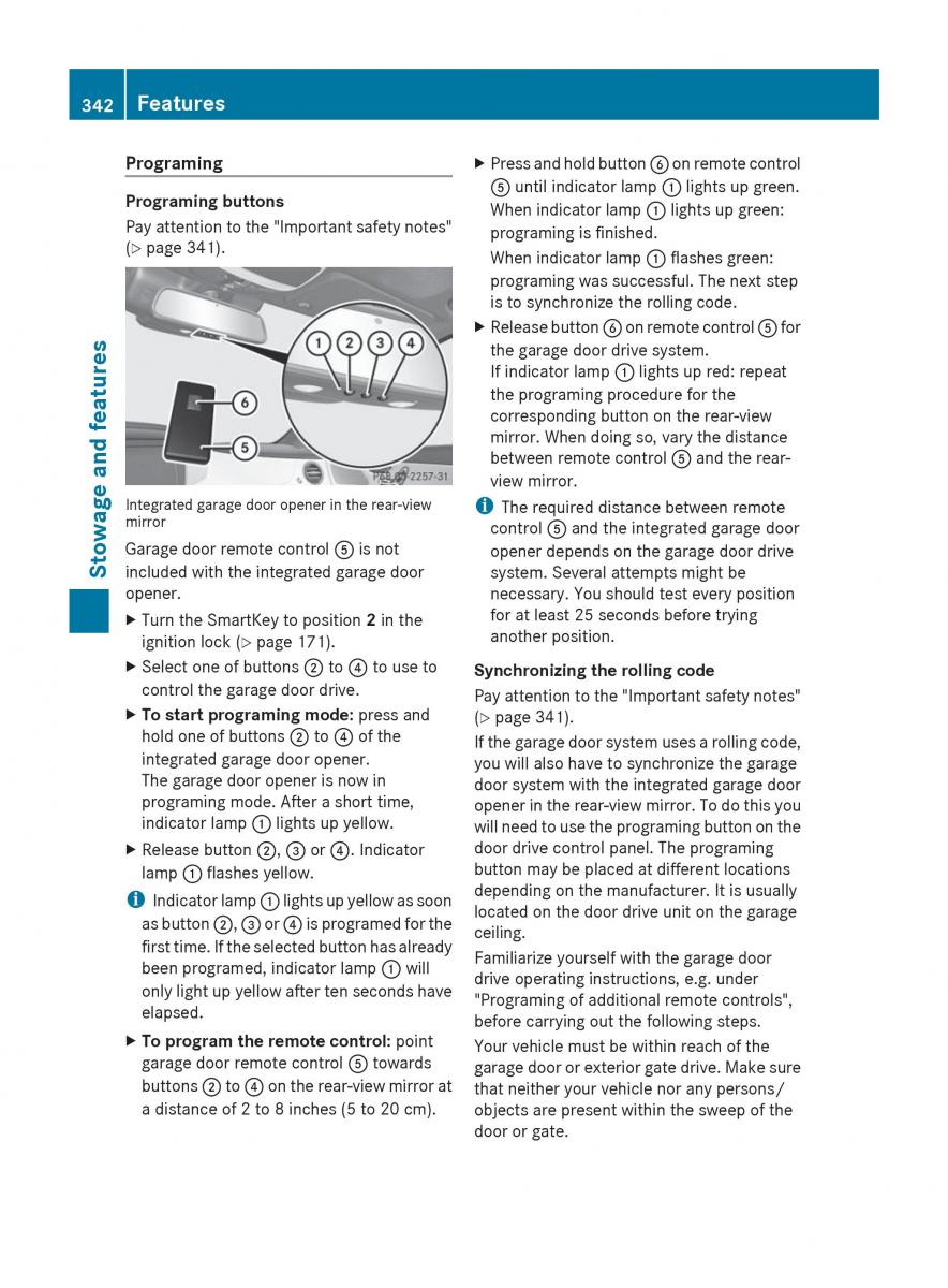 Mercedes Benz S Class W222 owners manual / page 344