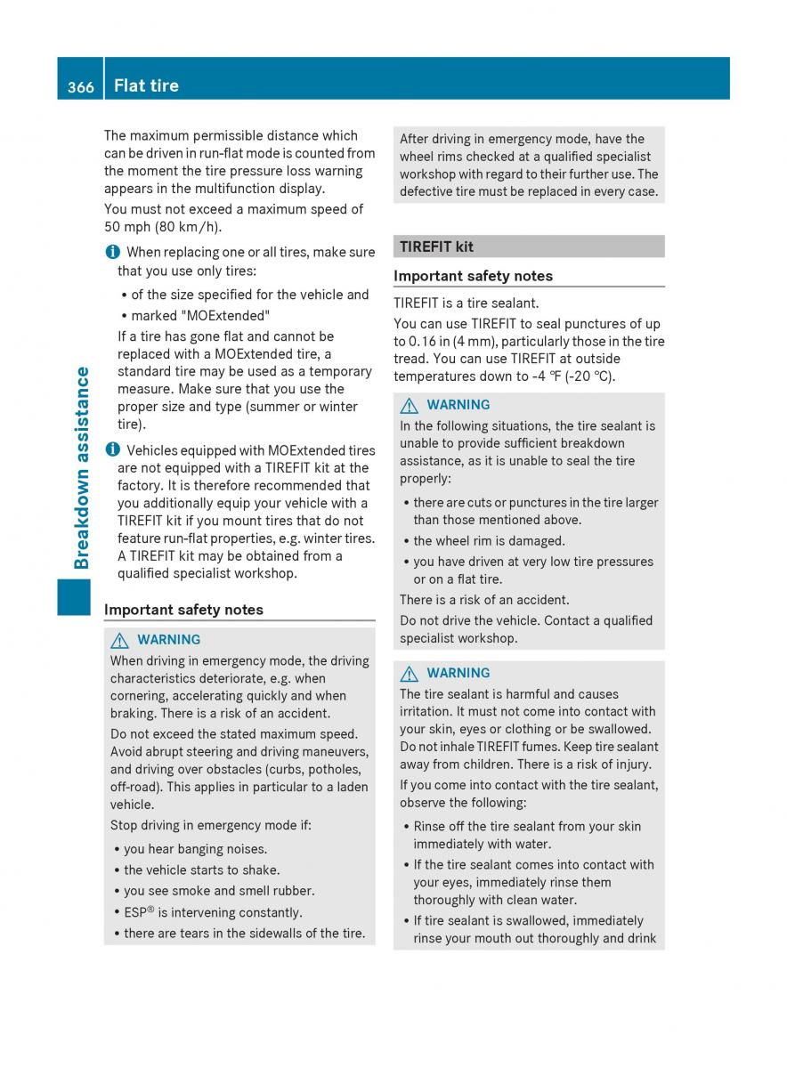 Mercedes Benz S Class W222 owners manual / page 368