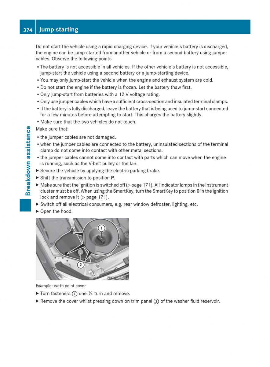 Mercedes Benz S Class W222 owners manual / page 376