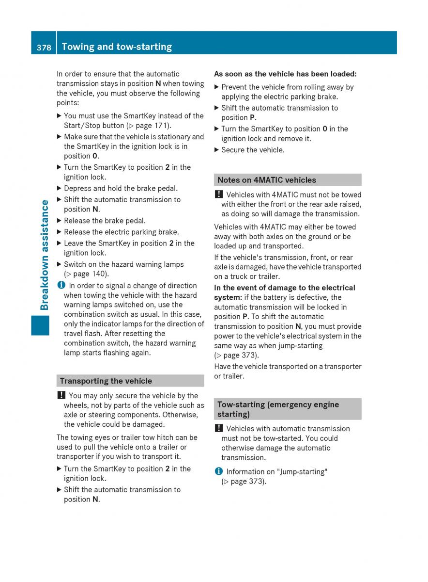 Mercedes Benz S Class W222 owners manual / page 380