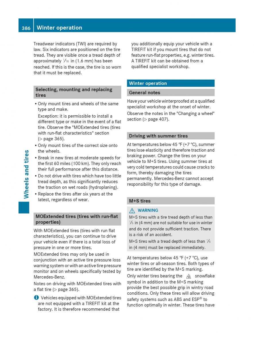 Mercedes Benz S Class W222 owners manual / page 388