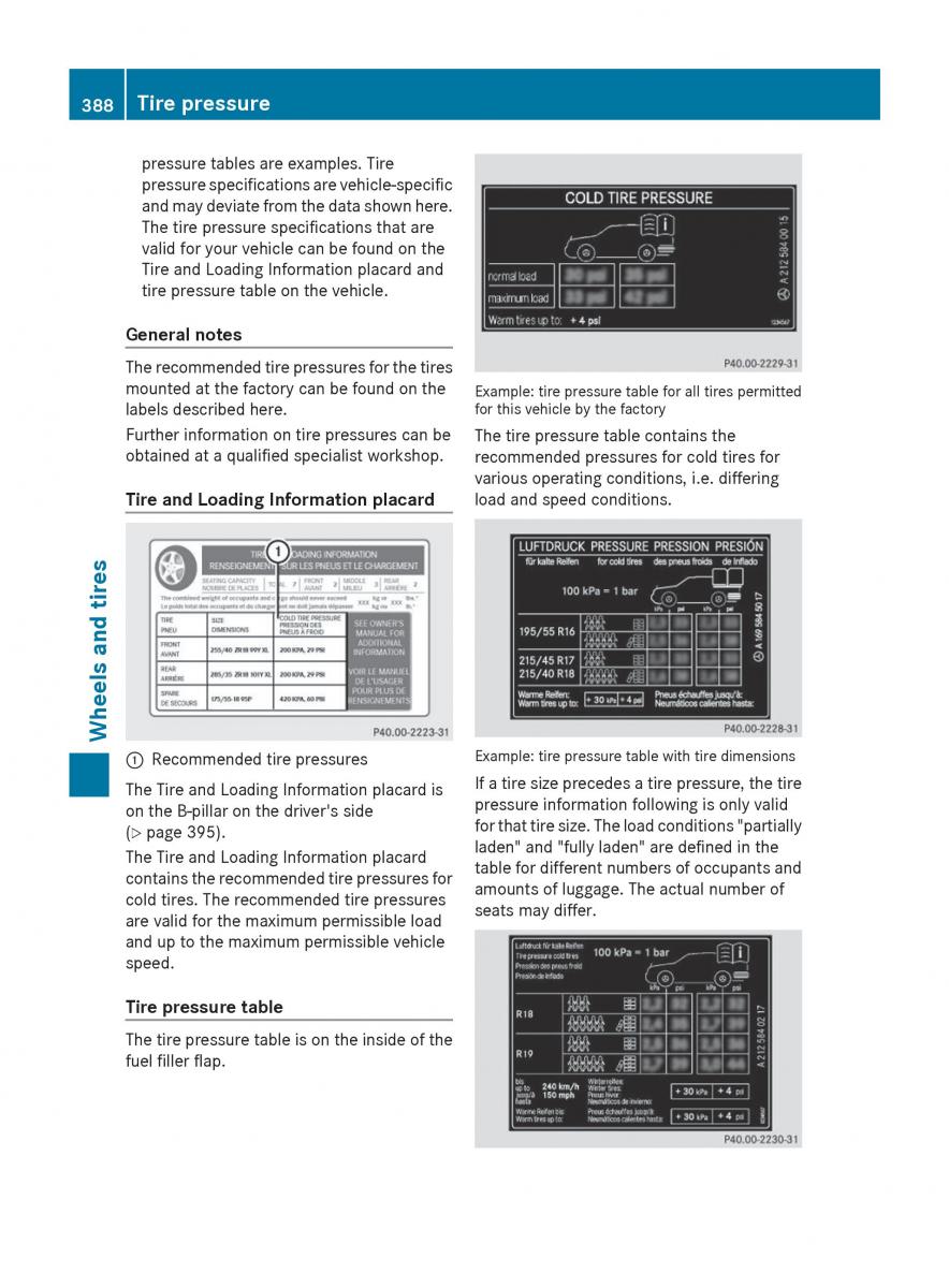 Mercedes Benz S Class W222 owners manual / page 390