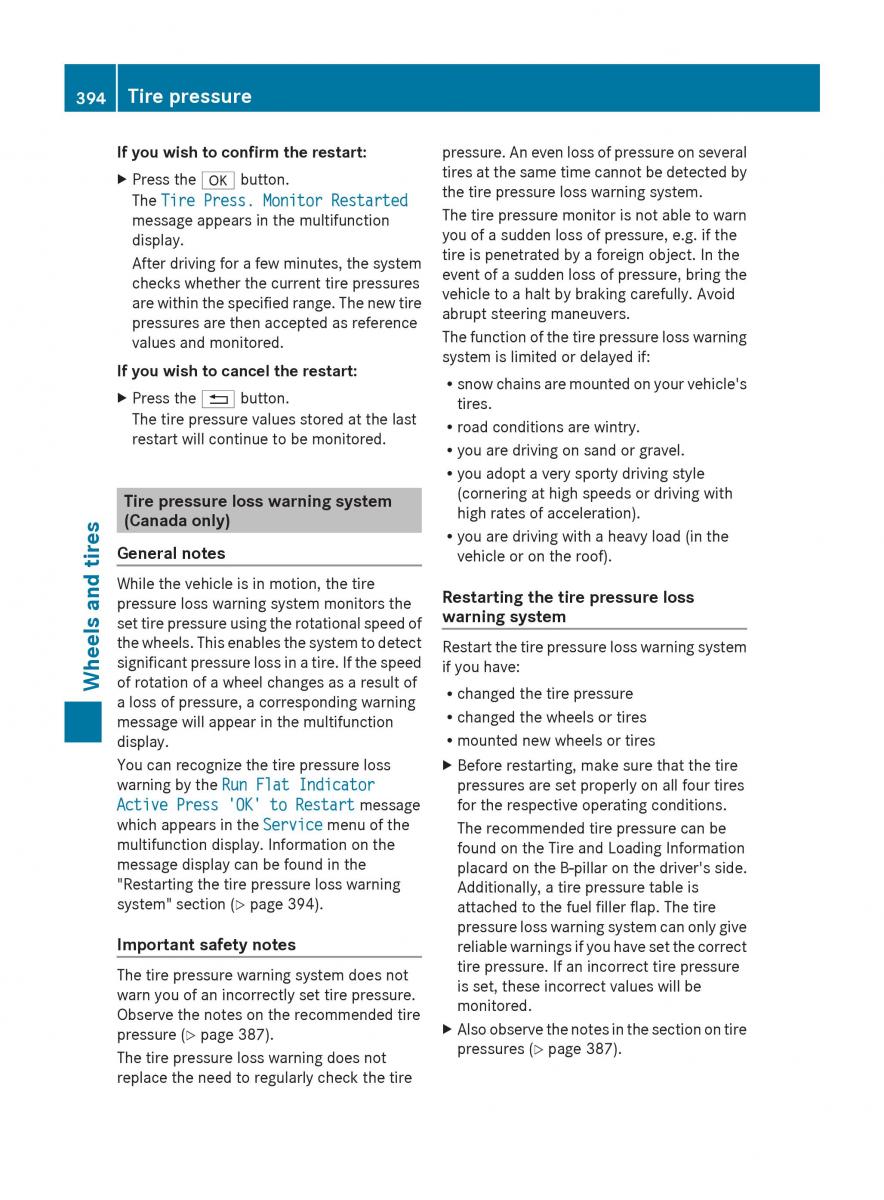 Mercedes Benz S Class W222 owners manual / page 396