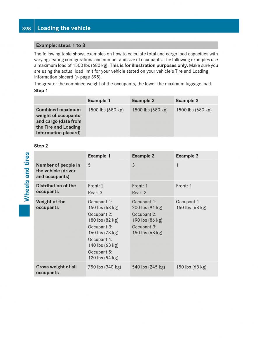 Mercedes Benz S Class W222 owners manual / page 400