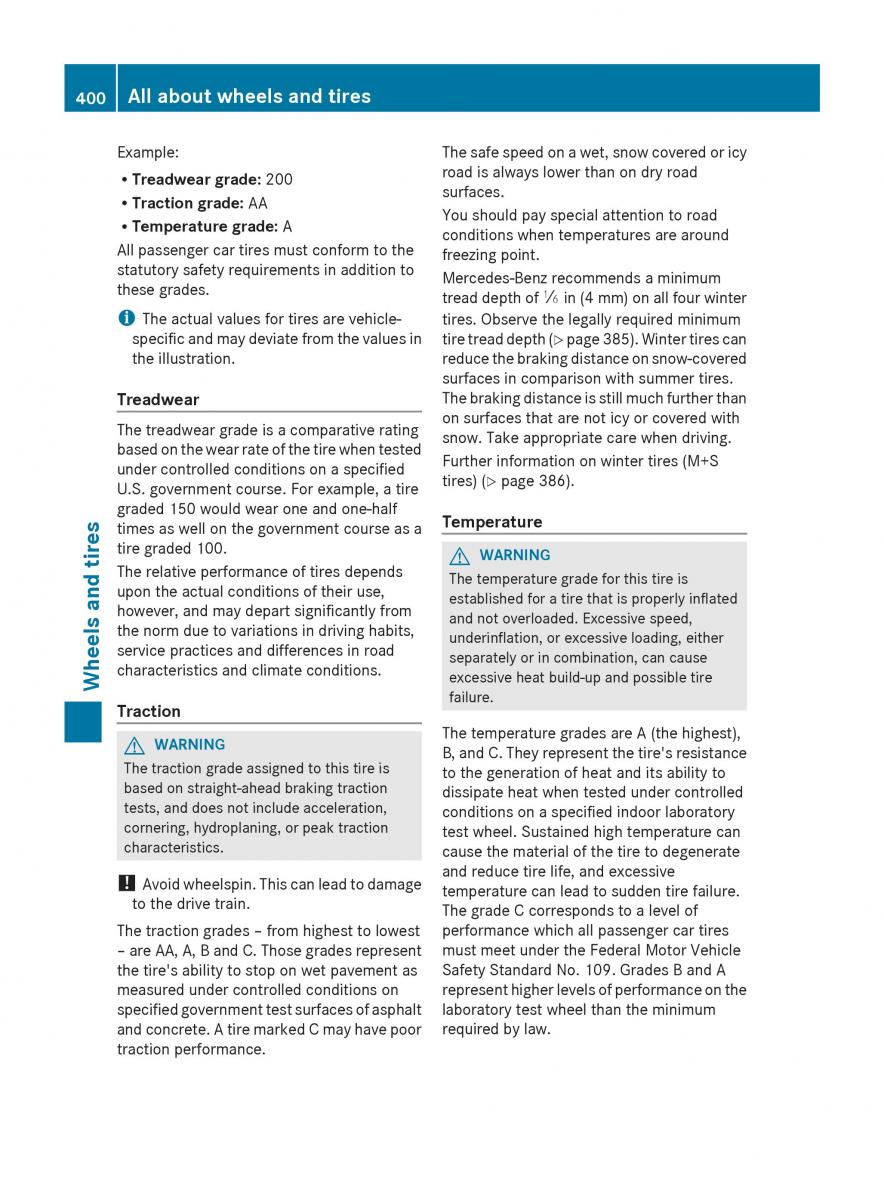 Mercedes Benz S Class W222 owners manual / page 402