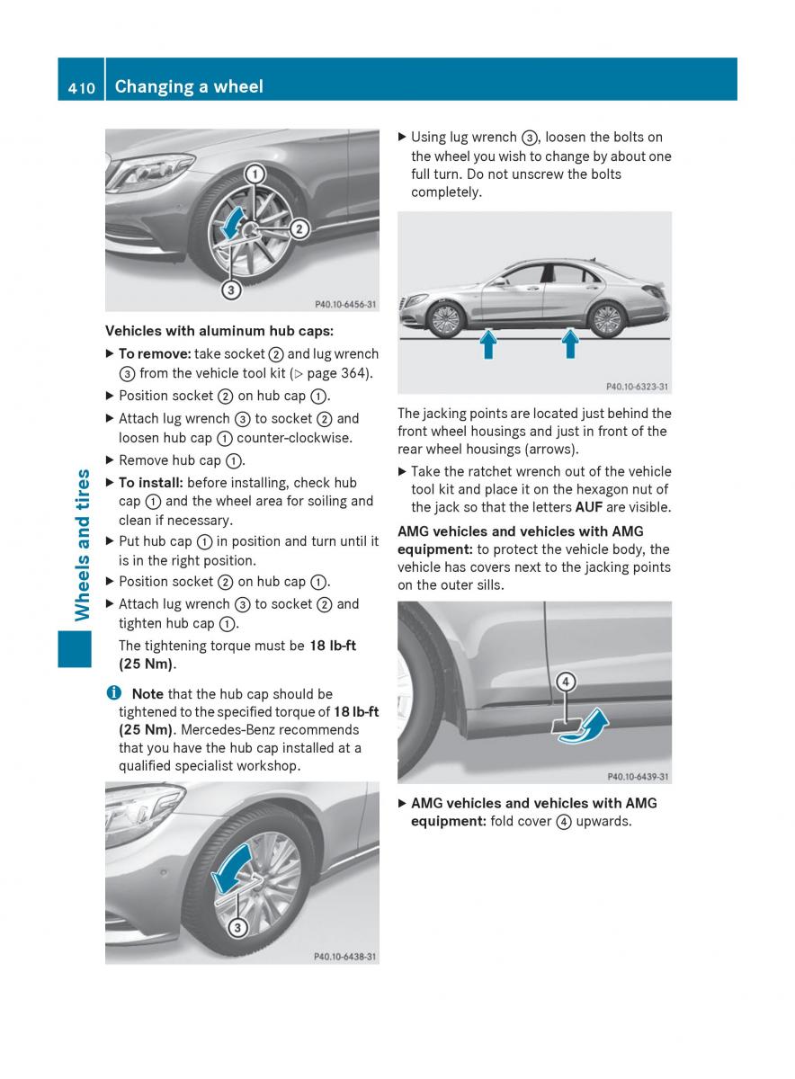 Mercedes Benz S Class W222 owners manual / page 412