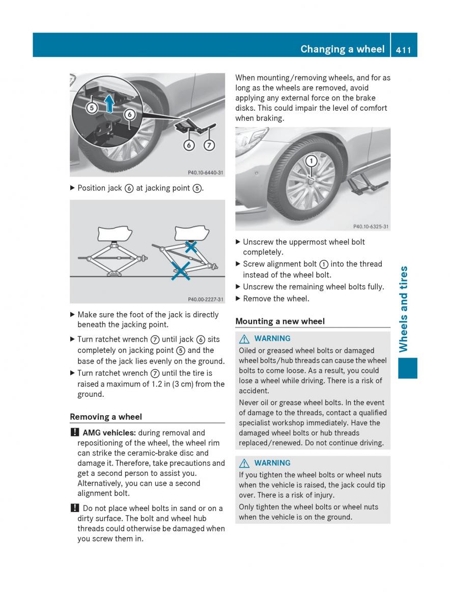 Mercedes Benz S Class W222 owners manual / page 413